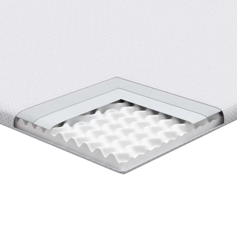 vidaXL Matracis Balts 70 x 200 cm Žakarda audums