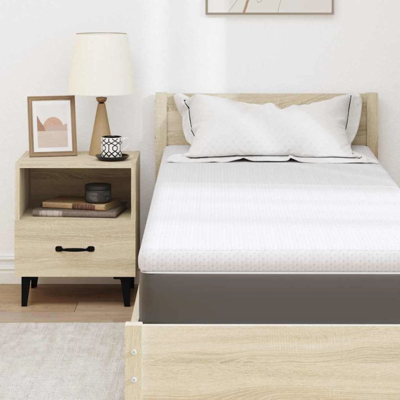 vidaXL Matracis Balts 70 x 200 cm Žakarda audums