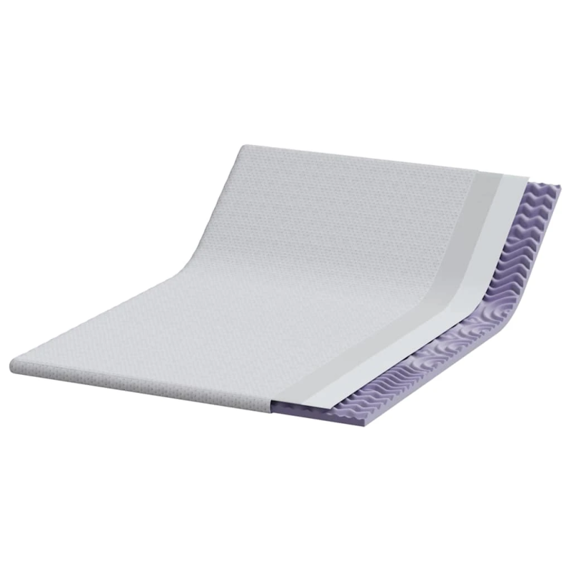 vidaXL Matracis Balts 140 x 200 cm Žakarda audums