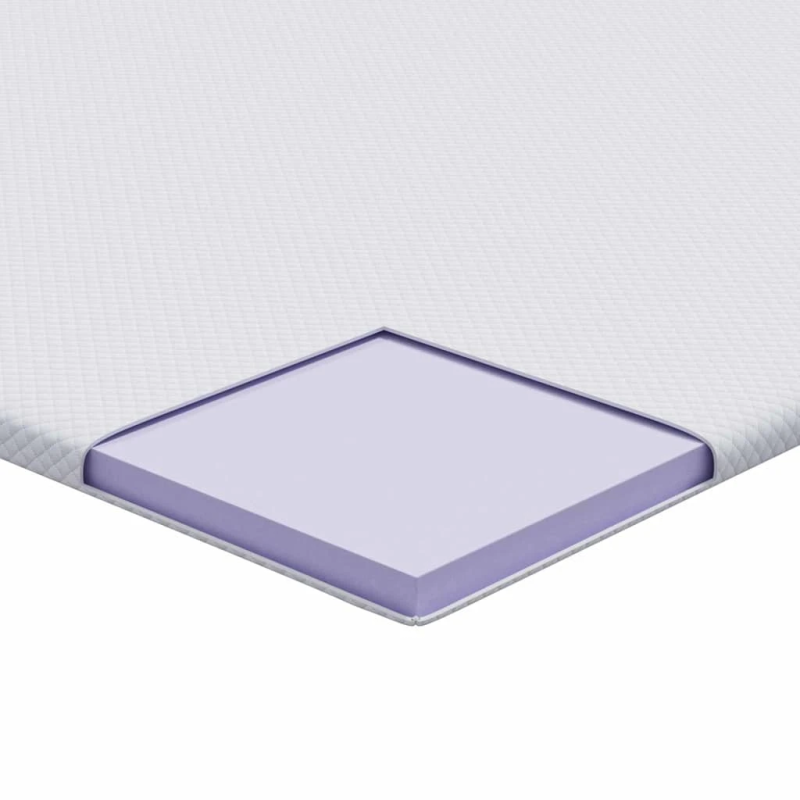 vidaXL Matracis Balts 70 x 200 cm Žakarda audums