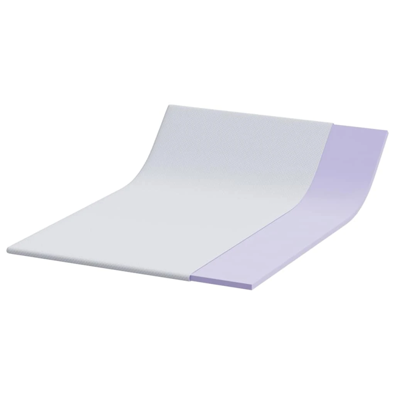 vidaXL Matracis Balts 140 x 190 cm Žakarda audums