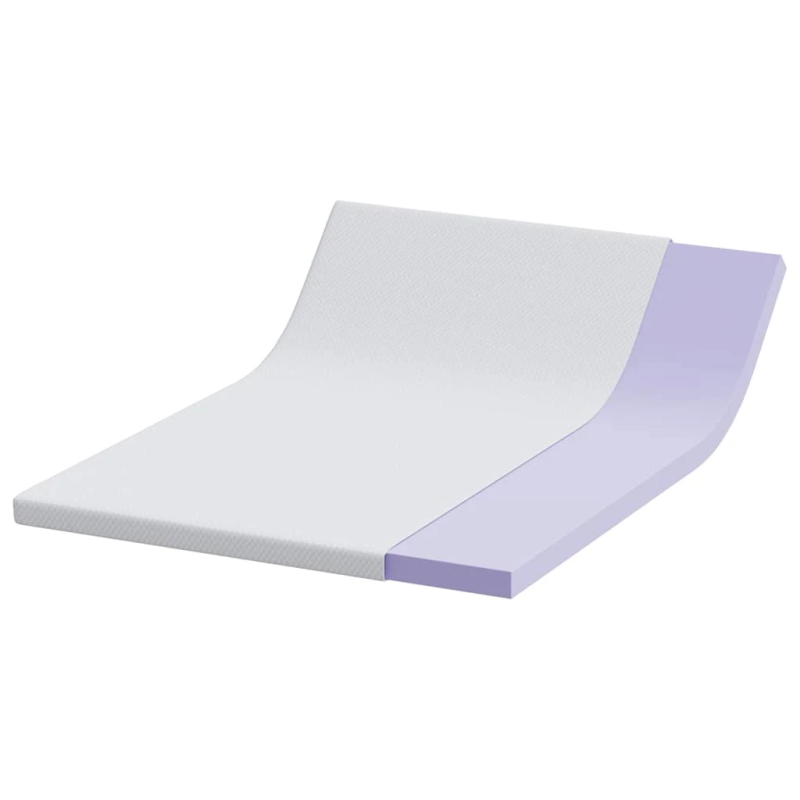 vidaXL Matracis Balts 140 x 190 cm Žakarda audums