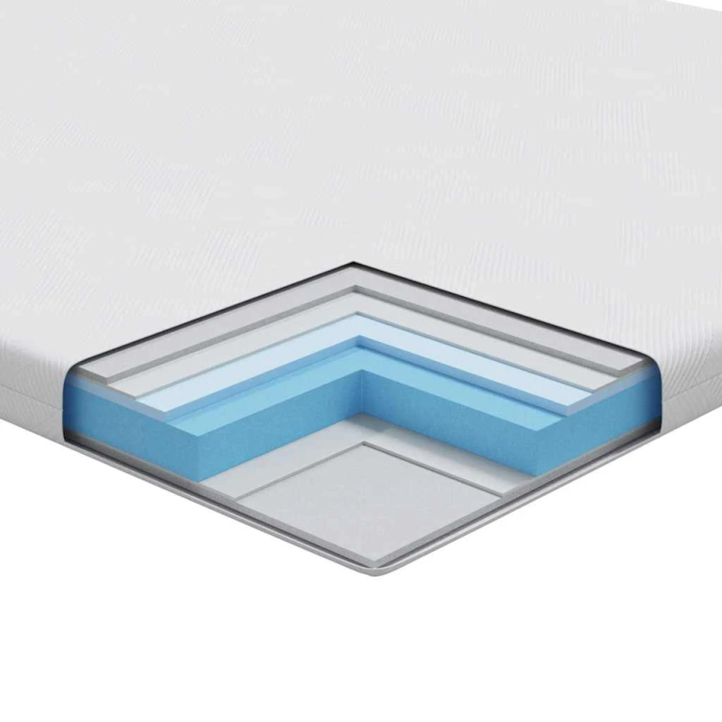 vidaXL Matracis Balts 80 x 200 cm Žakarda audums