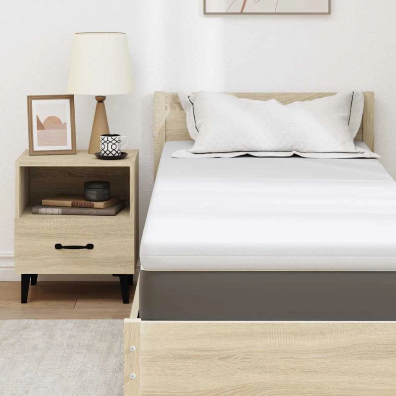 vidaXL Matracis Balts 80 x 200 cm Žakarda audums