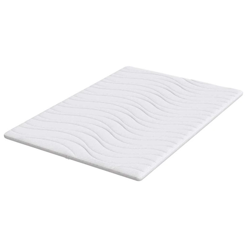 vidaXL Matracis Balts 140 x 190 cm Adīta auduma