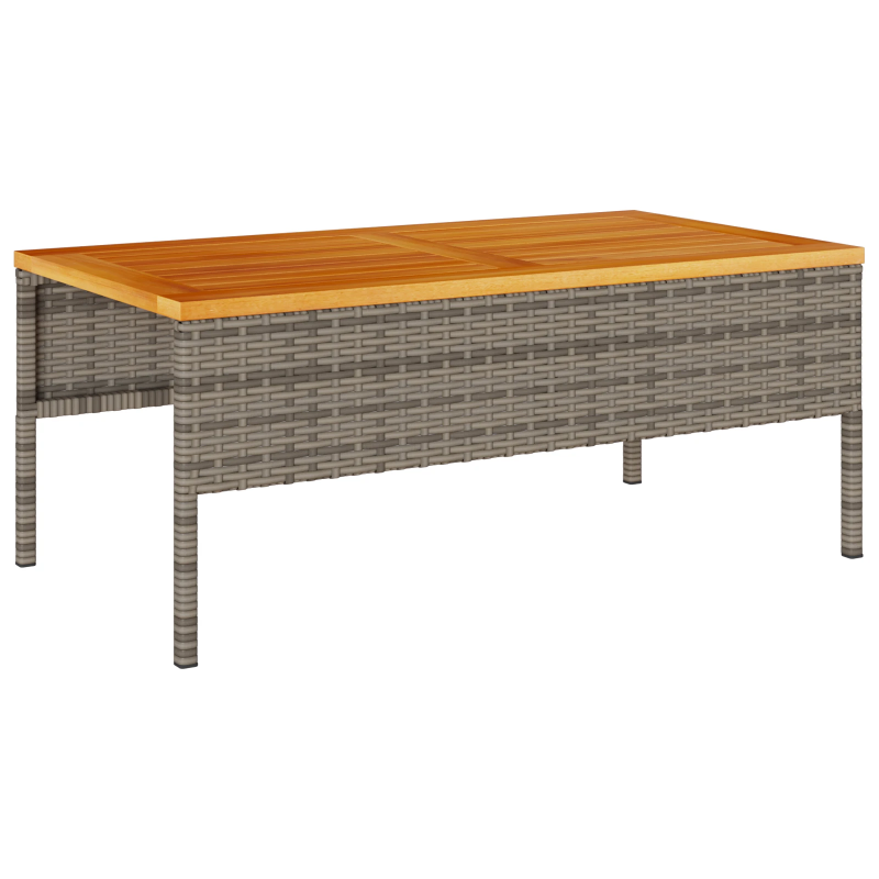 vidaXL Dārza dīvānu komplekts 6 pcs Pelēks un tumši pelēks poliratāns