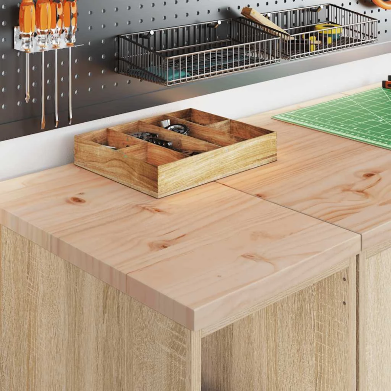 vidaXL Garāžas glabāšanas skapis, 30x51x85 cm priedes masīvkoks