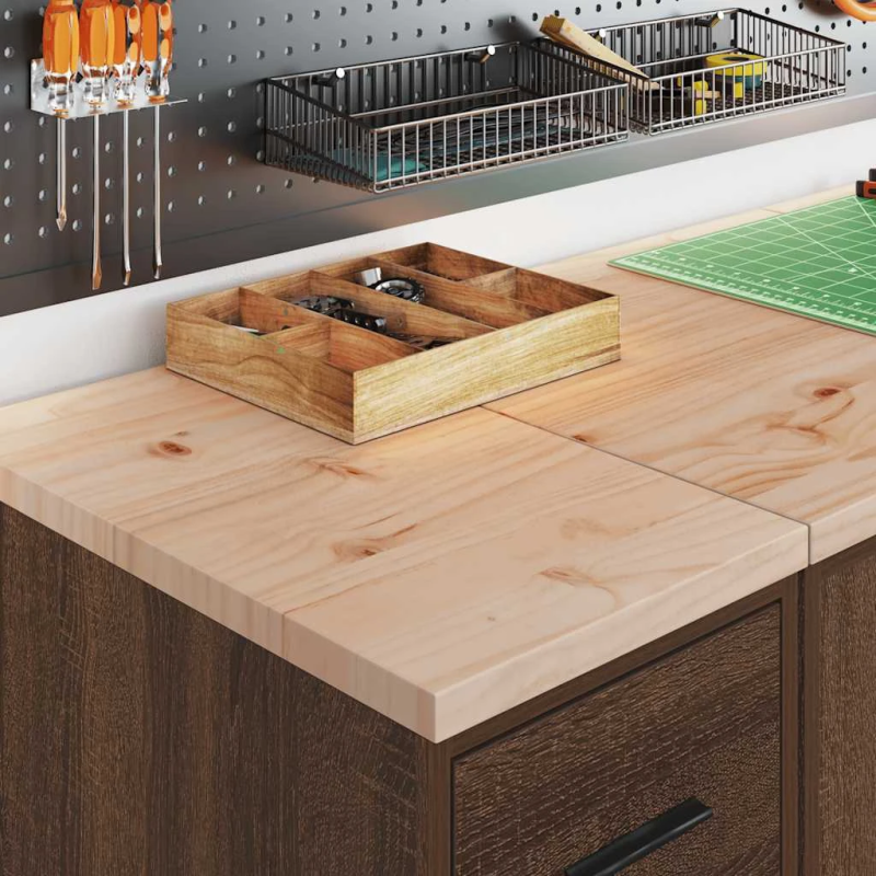 vidaXL Garāžas glabāšanas skapis, 30x51x85 cm priedes masīvkoks