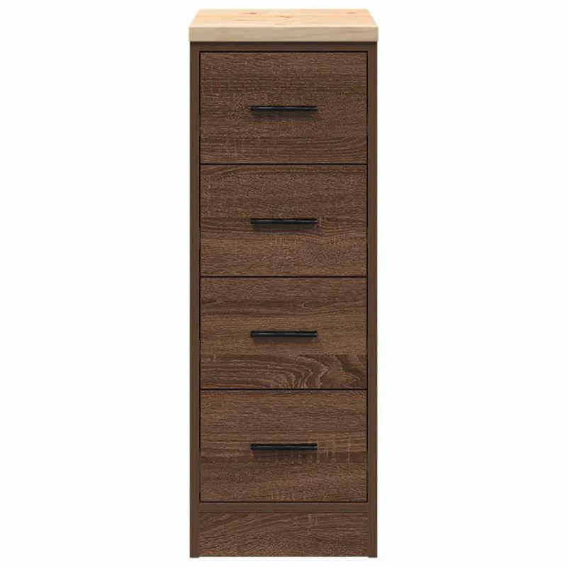 vidaXL Garāžas glabāšanas skapis, 30x51x85 cm priedes masīvkoks