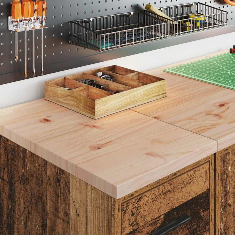 vidaXL Garāžas glabāšanas skapis, 30x51x85 cm priedes masīvkoks