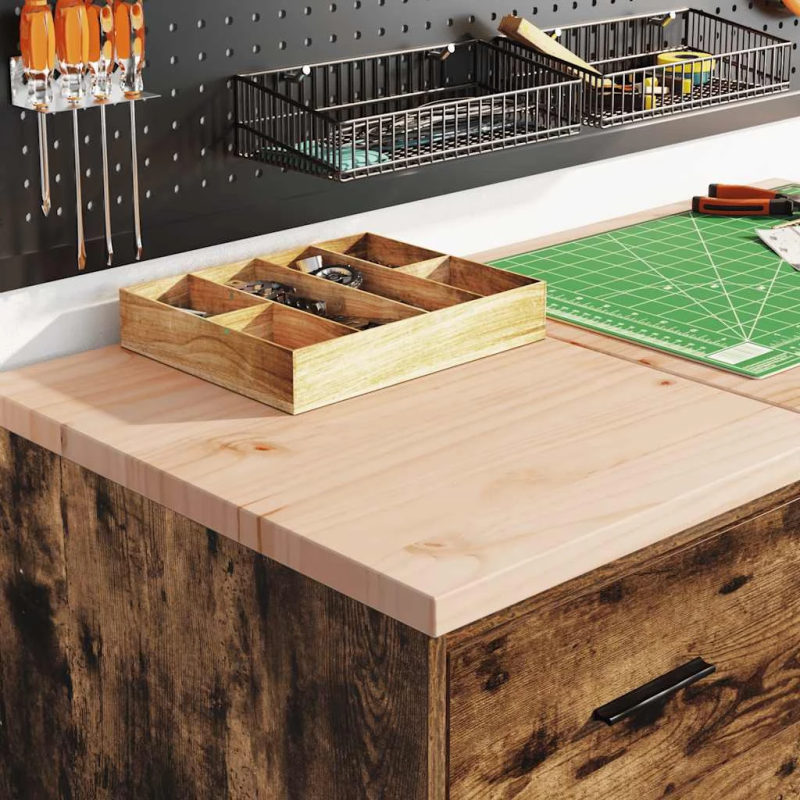 vidaXL Garāžas glabāšanas skapis, 40x51x85 cm priedes masīvkoks