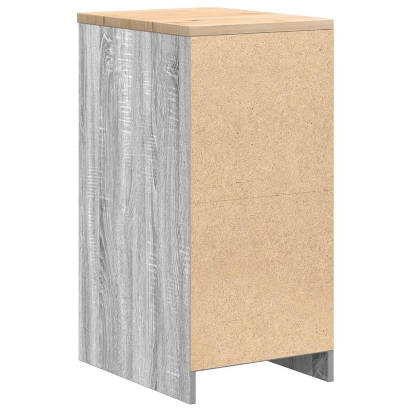 vidaXL Garāžas glabāšanas skapis, 40x51x85 cm priedes masīvkoks