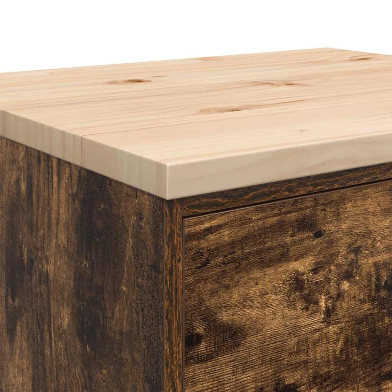 vidaXL Garāžas glabāšanas skapis, 60x51x85 cm priedes masīvkoks