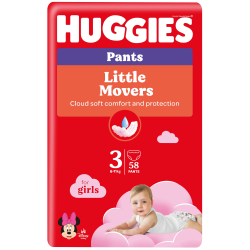Huggies pants3 Girl ,58,