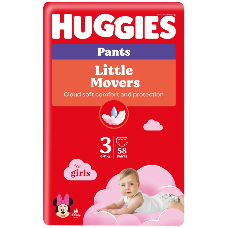 Huggies pants3 Girl, 58