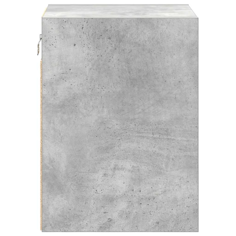 vidaXL garāžas sienas skapji, 2 gab., betona pelēki, inženierijas koks