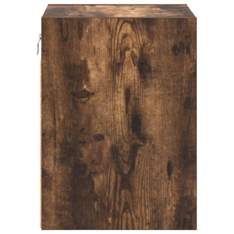 vidaXL Garāžas sienas skapis Kūpināta ozola inženierijas koks