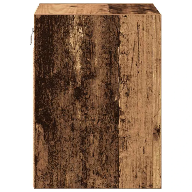 vidaXL garāžas sienas skapji, 2 gab., veci dēļi, inženierijas koks