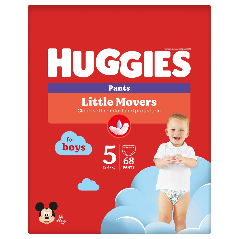 Huggies Pants Boy 5izm. biksītes ,12-17kg, 68gb.