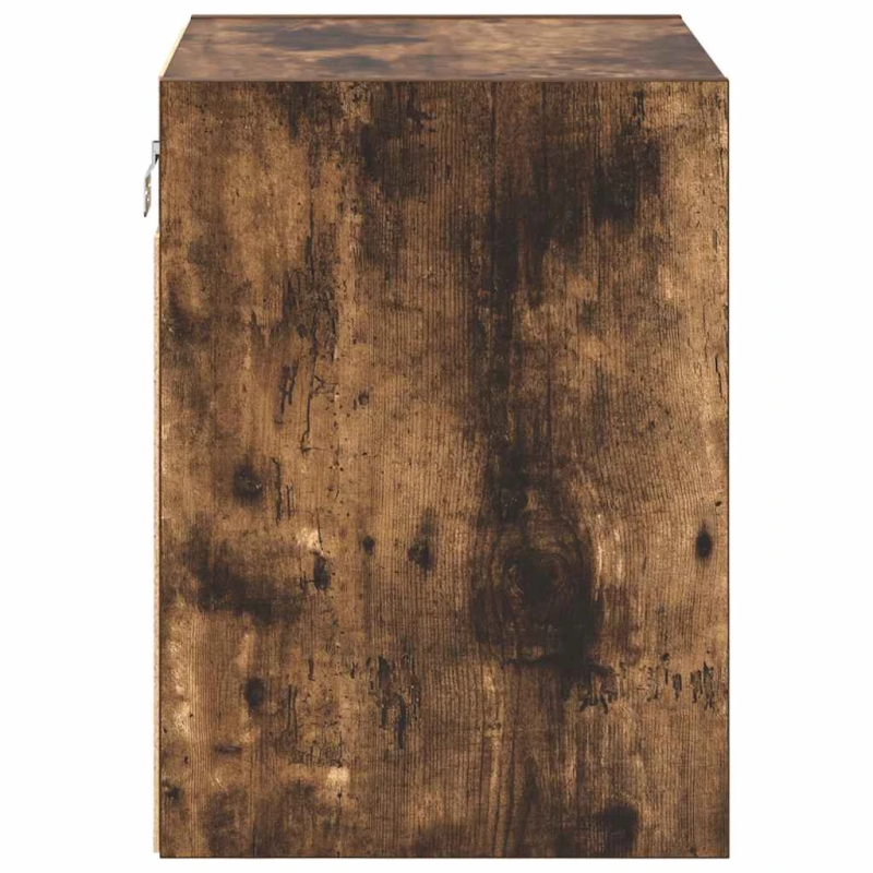 vidaXL Garāžas sienas skapis Kūpināta ozola inženierijas koks