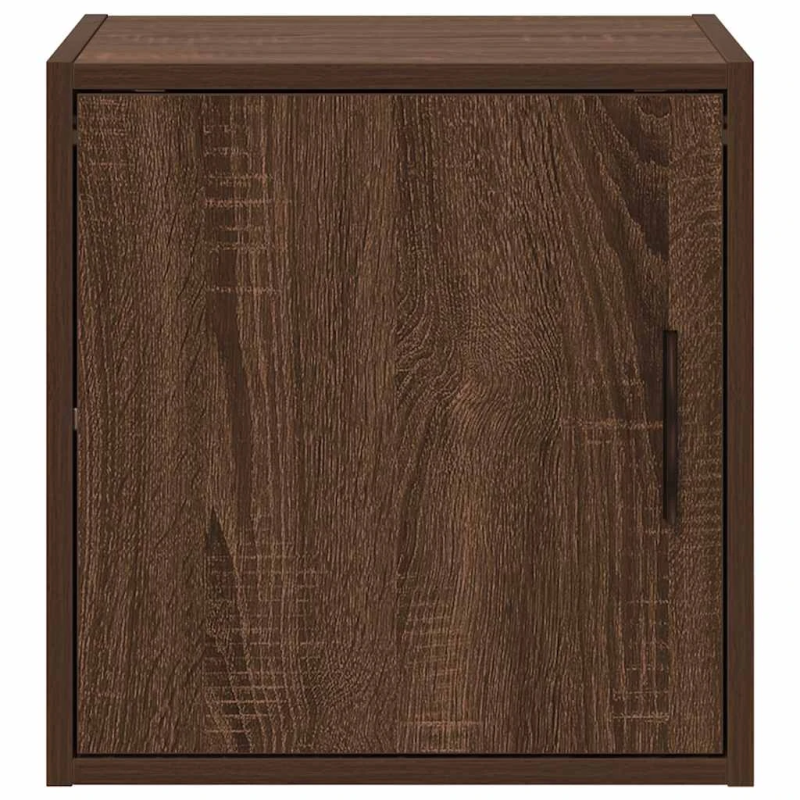 vidaXL Garāžas sienas skapis Brūna ozola inženierijas koks