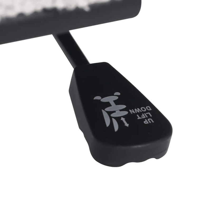 vidaXL grozāmā biroja krēsla krēmkrāsas cirtains vilnai līdzīgs audums