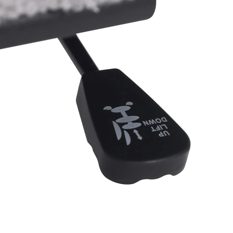 vidaXL grozāmā biroja krēsla Gaiši pelēks cirtains vilnai līdzīgs