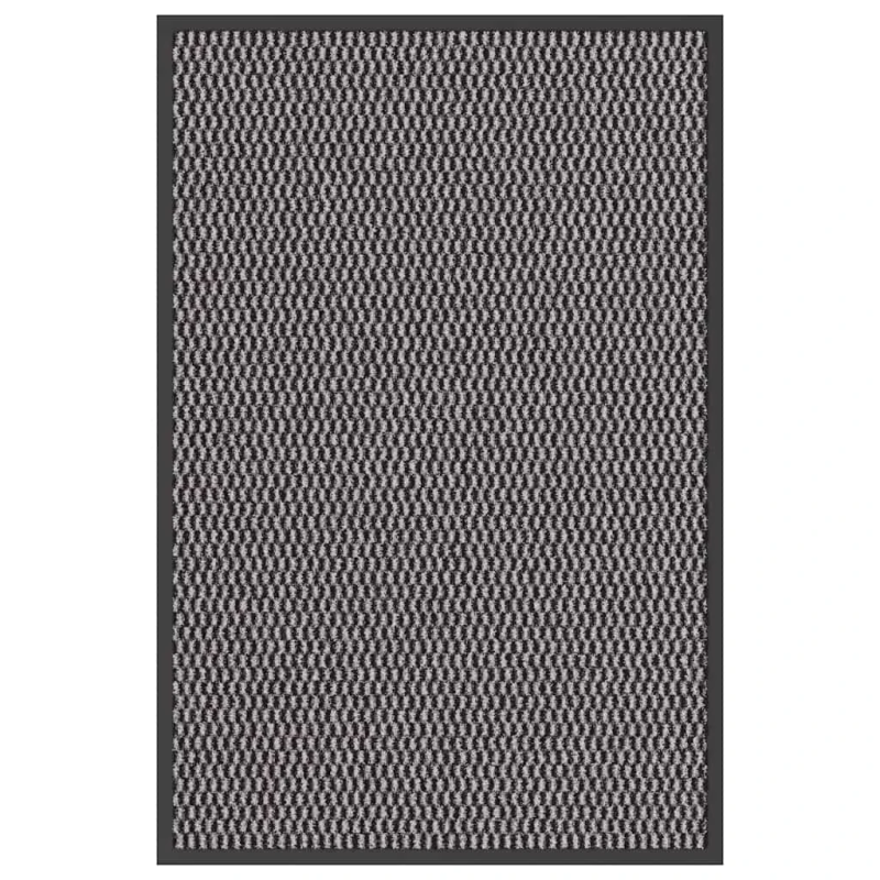 vidaXL durvju paklājs, antracītpelēks, 60x90 cm