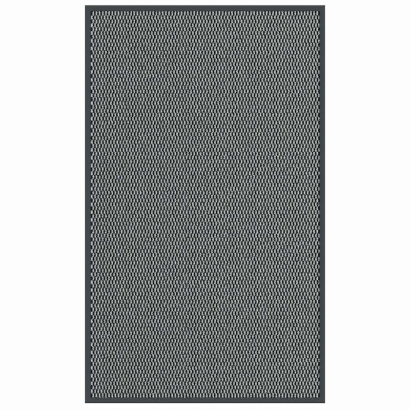 vidaXL durvju paklājs, antracītpelēks, 90x150 cm
