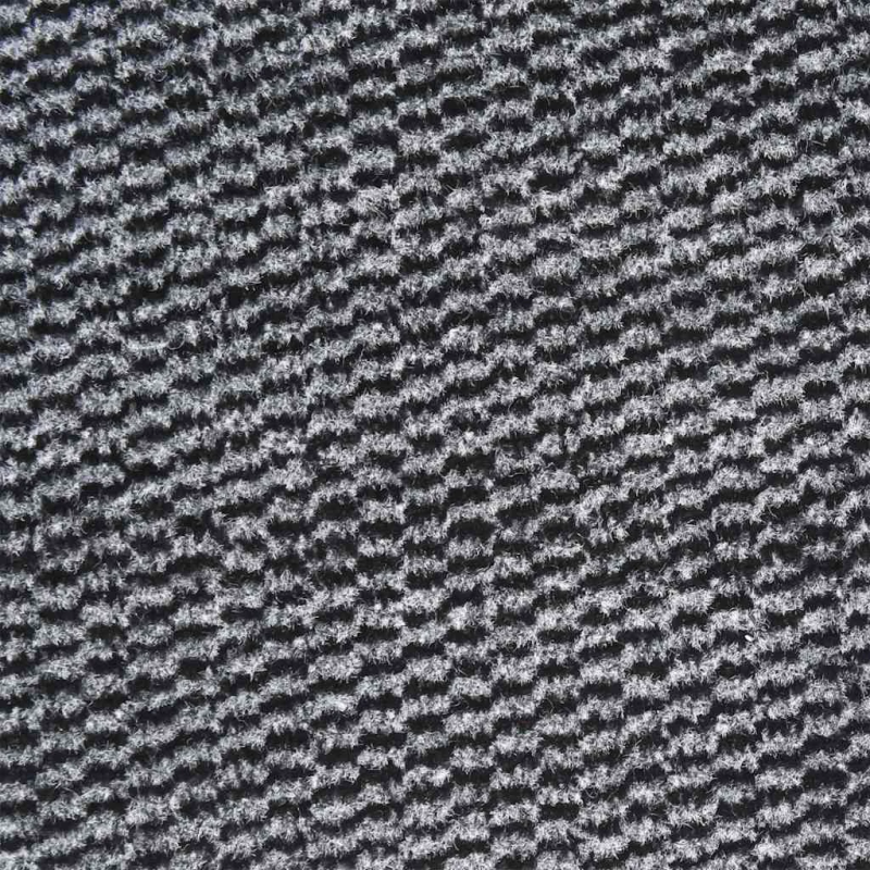 vidaXL durvju paklājs, antracītpelēks, 115x400 cm