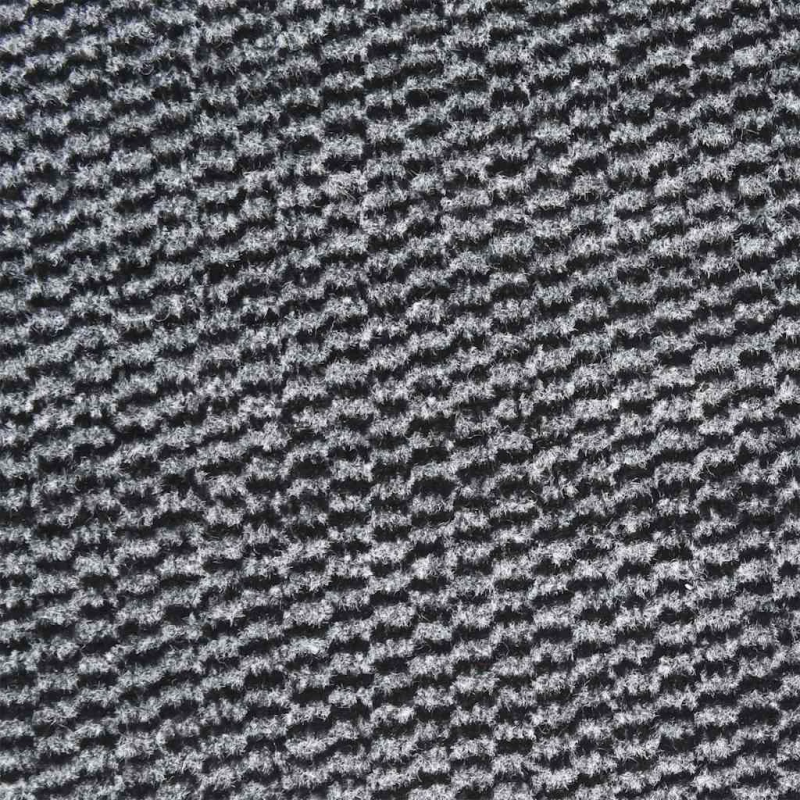 vidaXL durvju paklājs, antracītpelēks, 115x500 cm