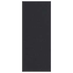 vidaXL durvju paklājs, melns, 60x150 cm