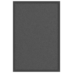 vidaXL durvju paklājs, antracītpelēks, 40x60 cm