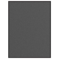 vidaXL durvju paklājs, antracītpelēks, 80x120 cm
