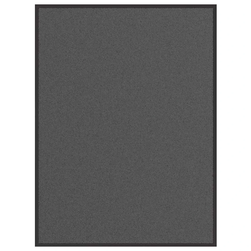 vidaXL durvju paklājs, antracītpelēks, 80x120 cm