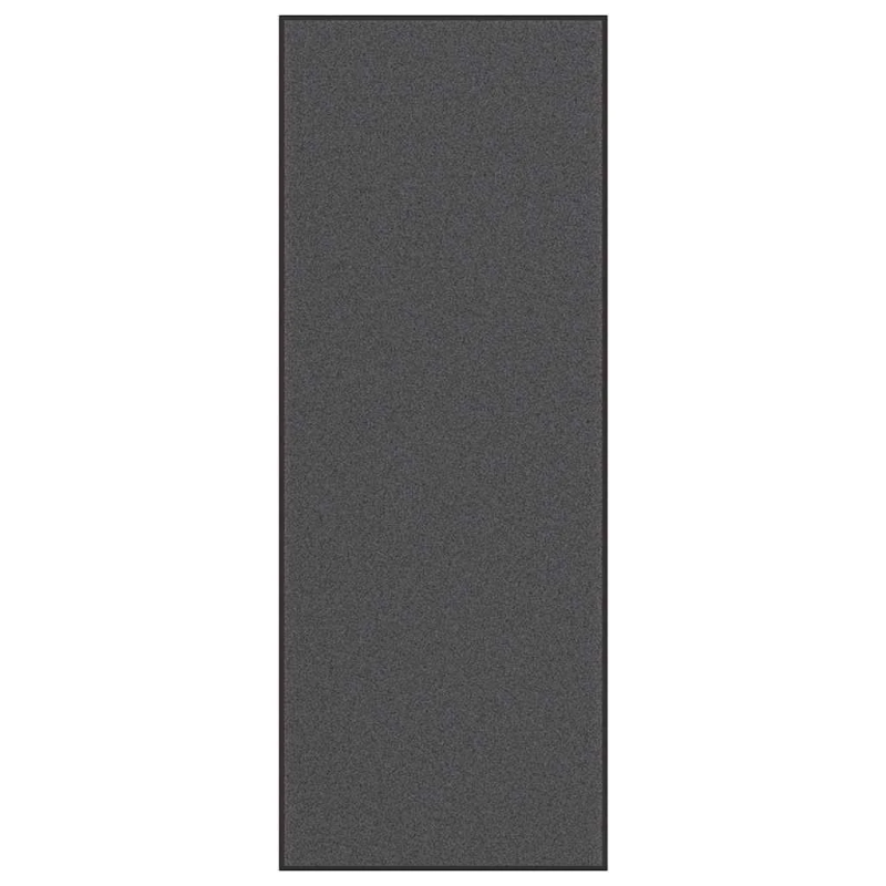vidaXL durvju paklājs, antracītpelēks, 115x300 cm