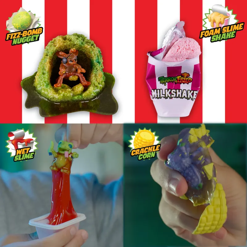 TERROR FRIED Rotaļu komplekts Nejaukie našķi