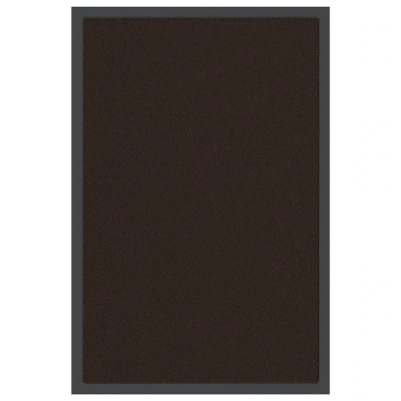 vidaXL durvju paklājs, brūns, 40x60 cm
