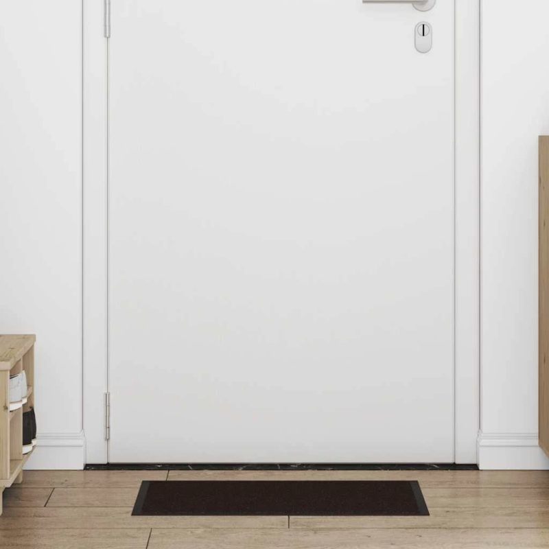 vidaXL durvju paklājs, brūns, 40x60 cm