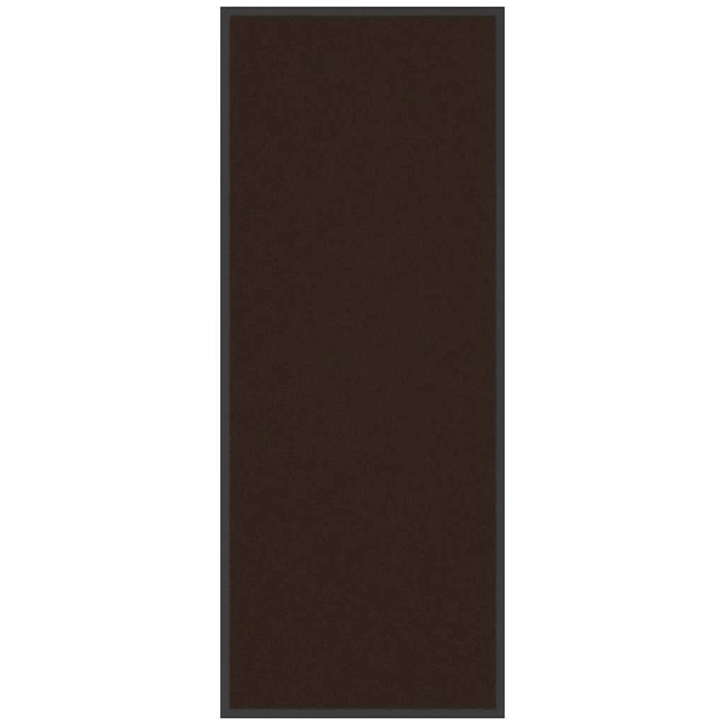 vidaXL durvju paklājs, brūns, 60x150 cm