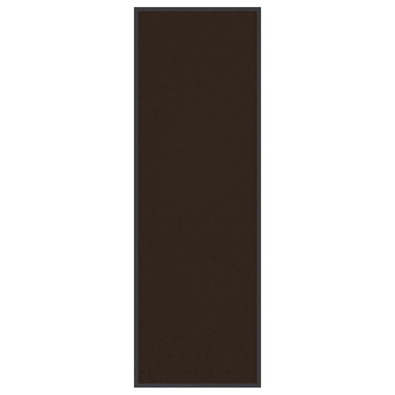 vidaXL durvju paklājs, brūns, 60x180 cm