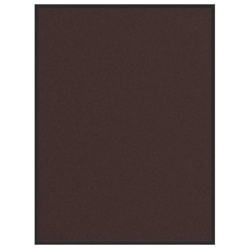 vidaXL durvju paklājs, brūns, 80x120 cm