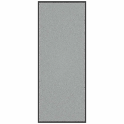 vidaXL durvju paklājs, pelēks, 60x150 cm