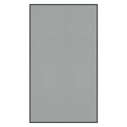 vidaXL durvju paklājs, pelēks, 115x200 cm