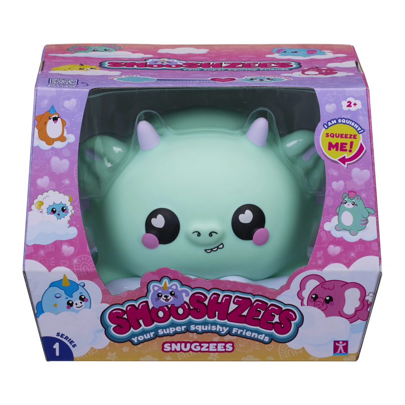 SMOOSHZEES Mīkstā rotaļlieta Snugzees