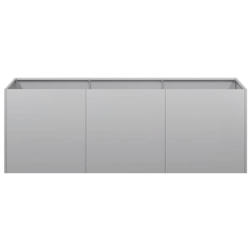 vidaXL puķu kaste, 120x40x40 cm, cinkots tērauds