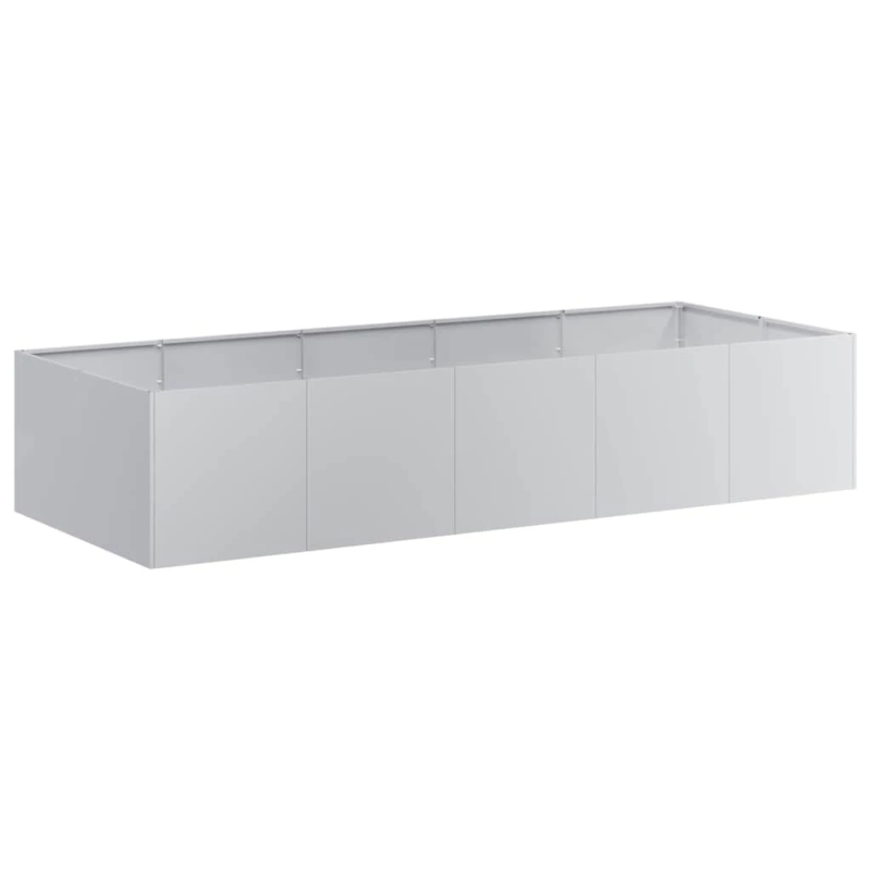 vidaXL puķu kaste, 200x80x40 cm, cinkots tērauds