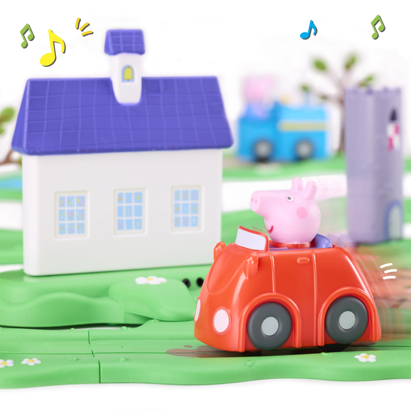 PEPPA PIG Whizz Around Peppas pasaules rotaļu komplekts