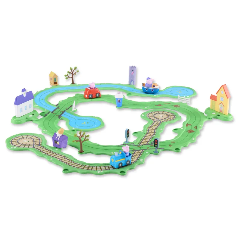 PEPPA PIG Whizz Around Peppos pasaulio žaidimų rinkinys