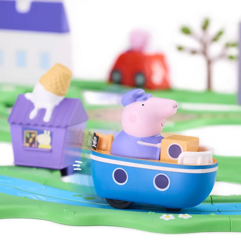 PEPPA PIG Whizz Around Peppos pasaulio žaidimų rinkinys
